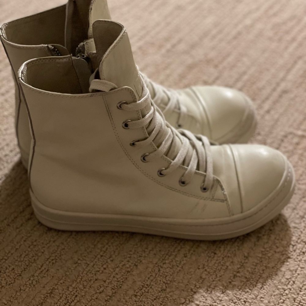 Rick Owens White Chalk Ramones